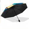 Windproof Folding Umbrella, 8‑Rib Auto Open Close Amazing World of Gumball Umbrella for Rain Sun Protection