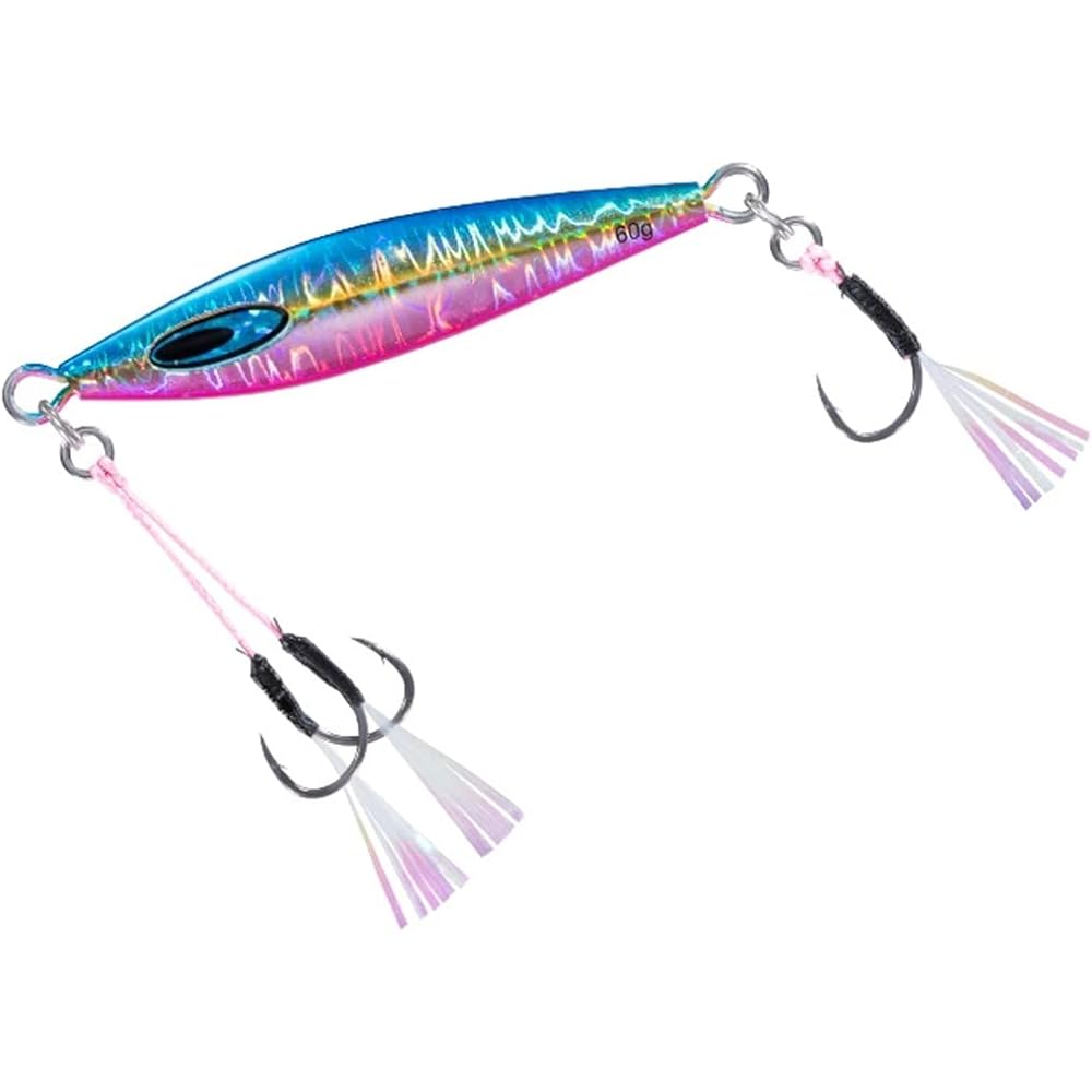 Daiwa Saltiga FK Jig TG SLJ 60g MG Blue Pink Fishing Tackle