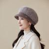 Season Hat Female Mother Fleece Thick Warm Cap Knitted Wool Hat Cold Grandma Hat