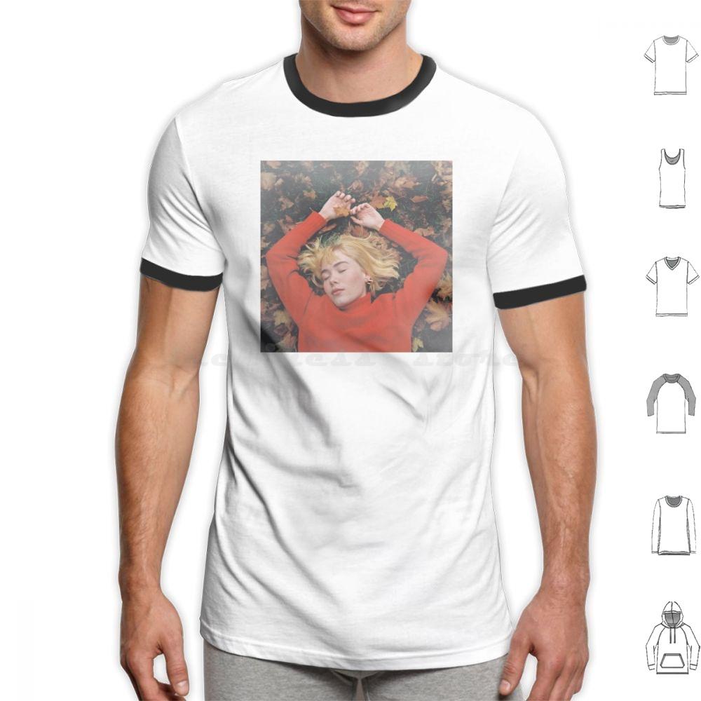 We Fell In Love In October T Shirt 6xl Cotton Cool Tee Girl In Red We Fell In Love In October Girl Music Indie Alternative