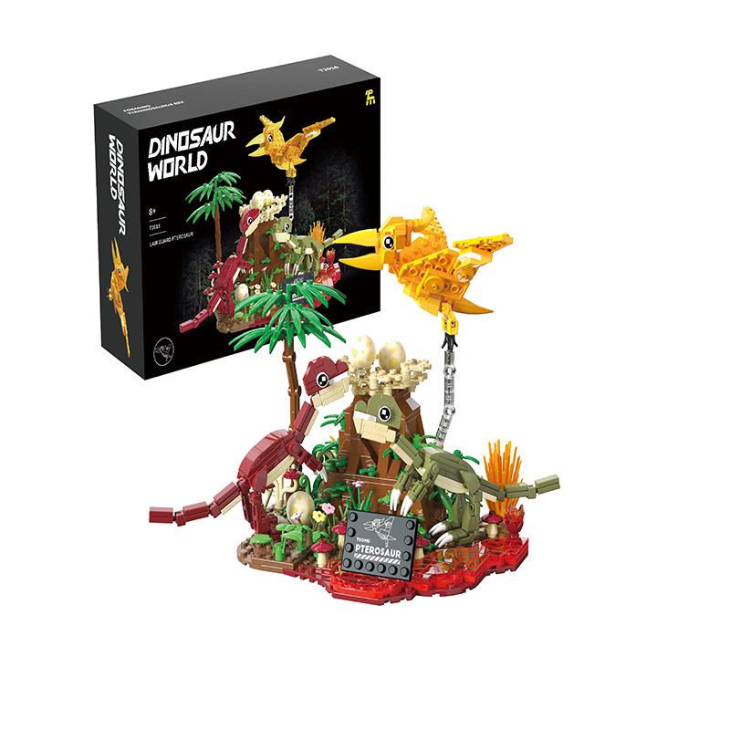 Игрушка-конструктор «Мир динозавров», совместимая с Lego, Модель, Орнамент, Подарок для детей T2016