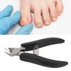 Nail Cuticle Nipper Stainless Steel Professional Non Slip Ingrown Toe Nail Cuticle Pliers with Prote