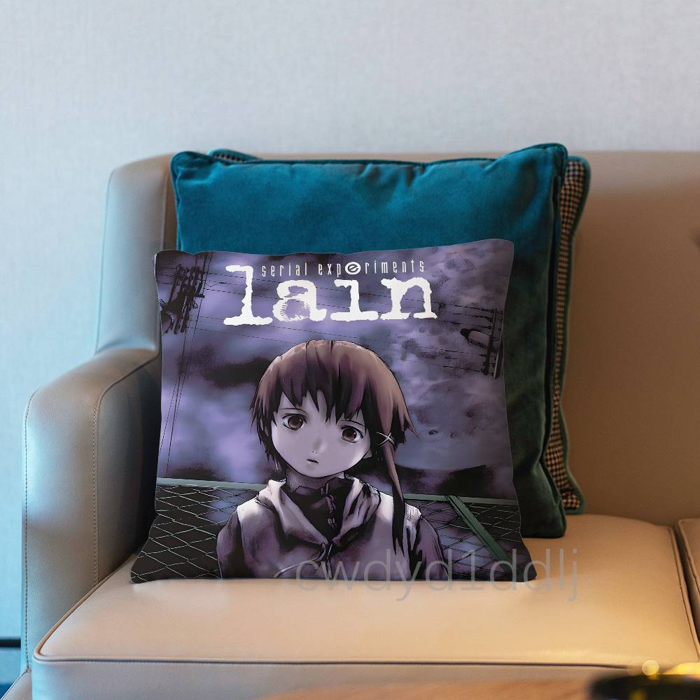 SSerial Experiments Lain Pillowcases Cute Funny Pillow Case For Wedding Party Home Decor Comfy Pillow Cover