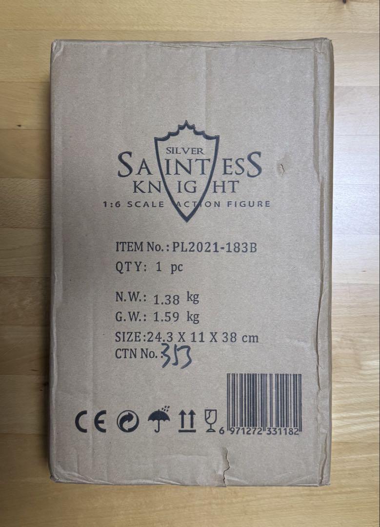 

[USED] TB League 1/6 Action Figure Saint Knight Silver