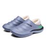 Mens Large Size Winter Slippers Cotton Lined Thick Soled Home Slippers for Warmth and Comfort