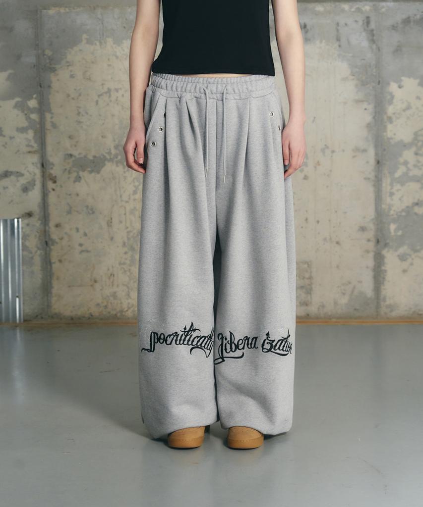 Eonyujeulaeb H-Hotfix Sweatpants [Gray]