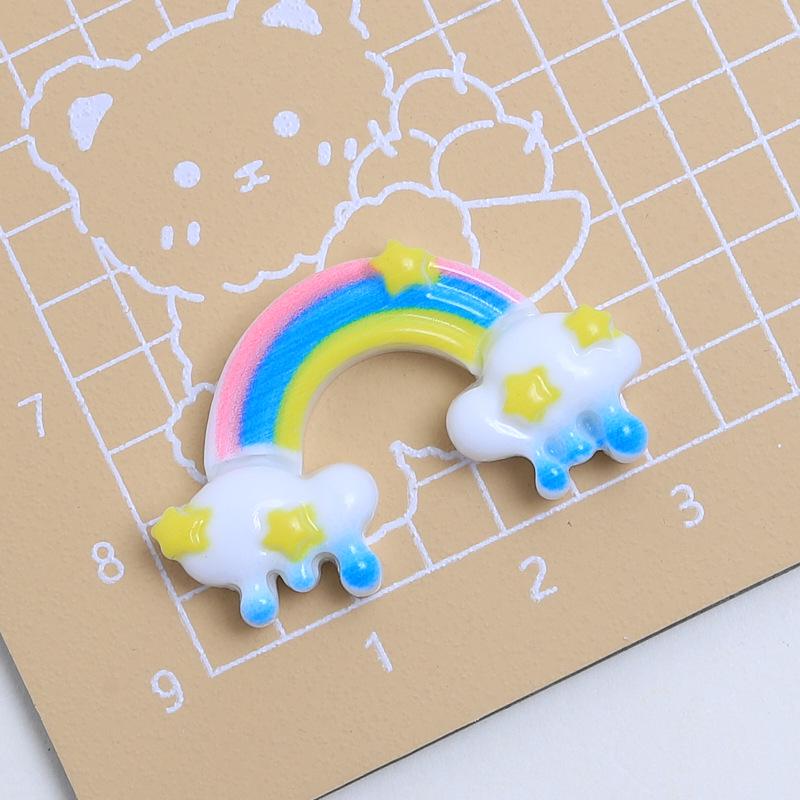 Dreamy Unicorn Resin Shoe Buckle & Hair Clip DIY Accessories