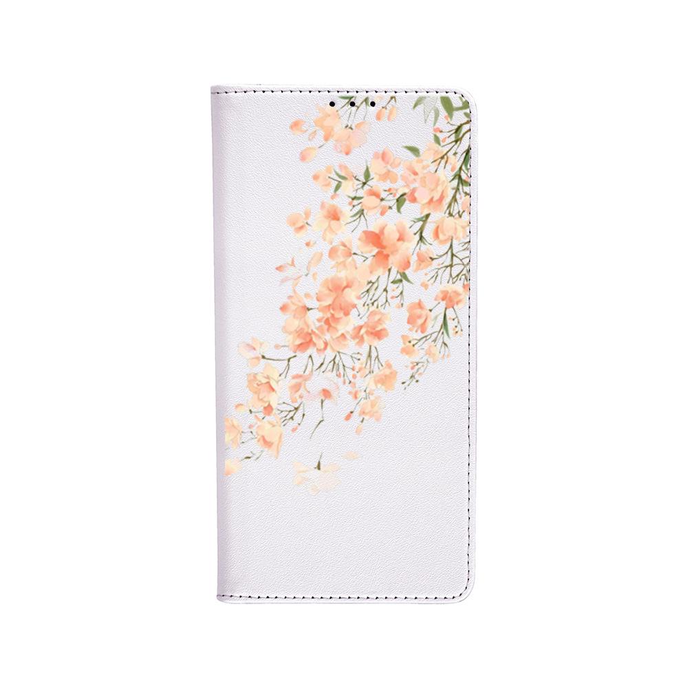 Itel City 100 Flip Phone Leather Case with Creative Floral Design