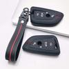 Silicone Key Fob Cover Keychain Compatible with BMW 1 2 3 4 5 6 7 Series X1 X2 X3 X4 X5 X6 X7 M Series Smart Keyless Soft Grip Texture