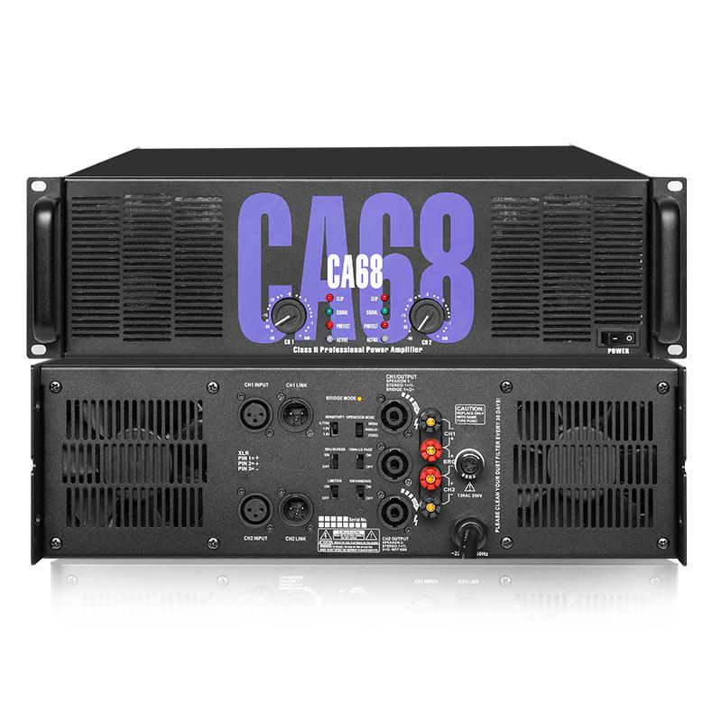 Professional CA Series High Power HiFi Amplifier for Home, Bar, KTV, and Meetings