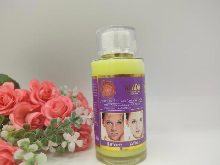 Sérum Revitalisant - ALADA - Collagène - Éclaircissant - Anti-boutons - Sans parabène