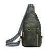 Kožená taška přes rameno Taška přes rameno Multifunkční voděodolná crossbody taška pro ženy