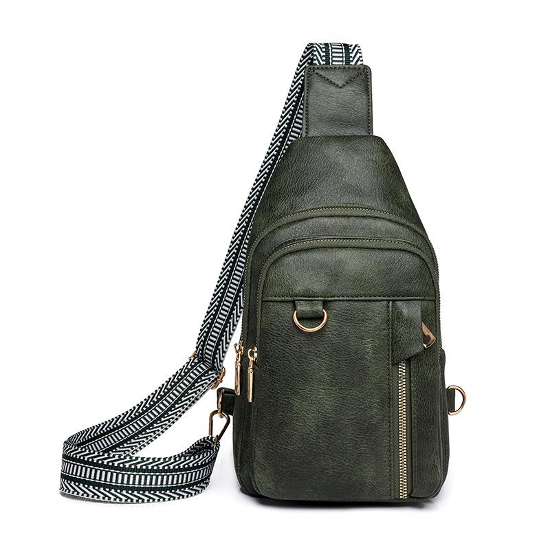 Kožená taška přes rameno Taška přes rameno Multifunkční voděodolná crossbody taška pro ženy