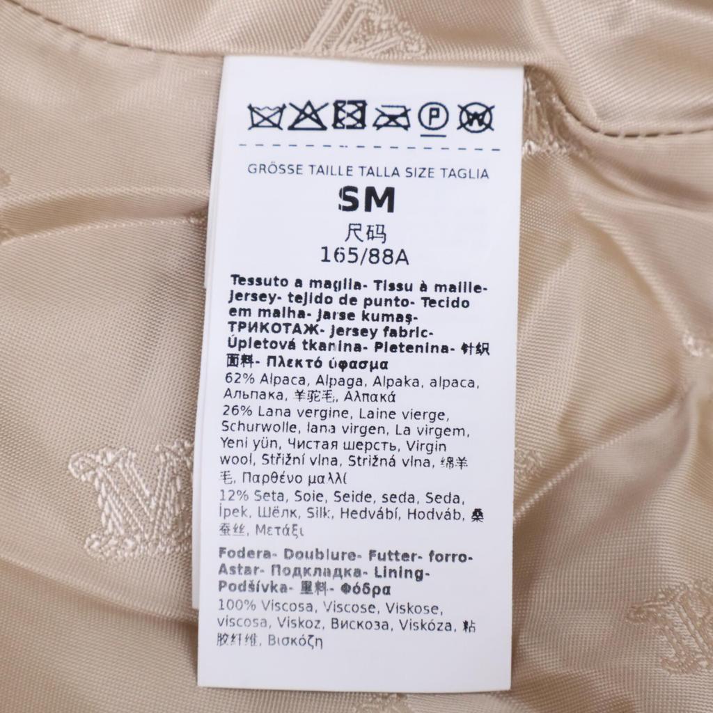 Max Mara In Good Condition, Genuine Japanese Product, 23473601376, Alpaca X Wool X Silk Teddy Bear Cape Poncho, Short Coat SM Sand beigeUsed