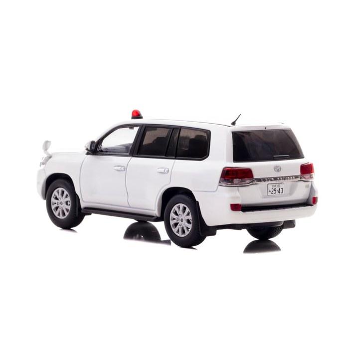 RAI'S 1/43 Toyota Land Cruiser AX (URJ202) 2018 Miyazaki Prefectural Police Traffic Education Division Vehicle (White) H7431807