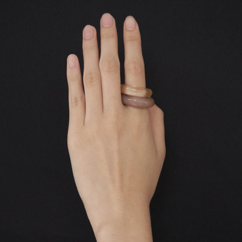 APIOH AUTUMN UGLY GLASS RIING