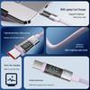 Beimo Smart Digital Display Braided Fast Charging Cable