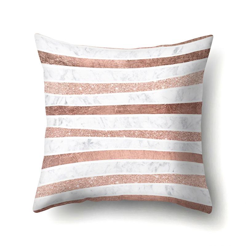 Polyester Pillow Case Automobile Decoration Home Print Pillow Case Automobile Sofa Waist Cushion Cover