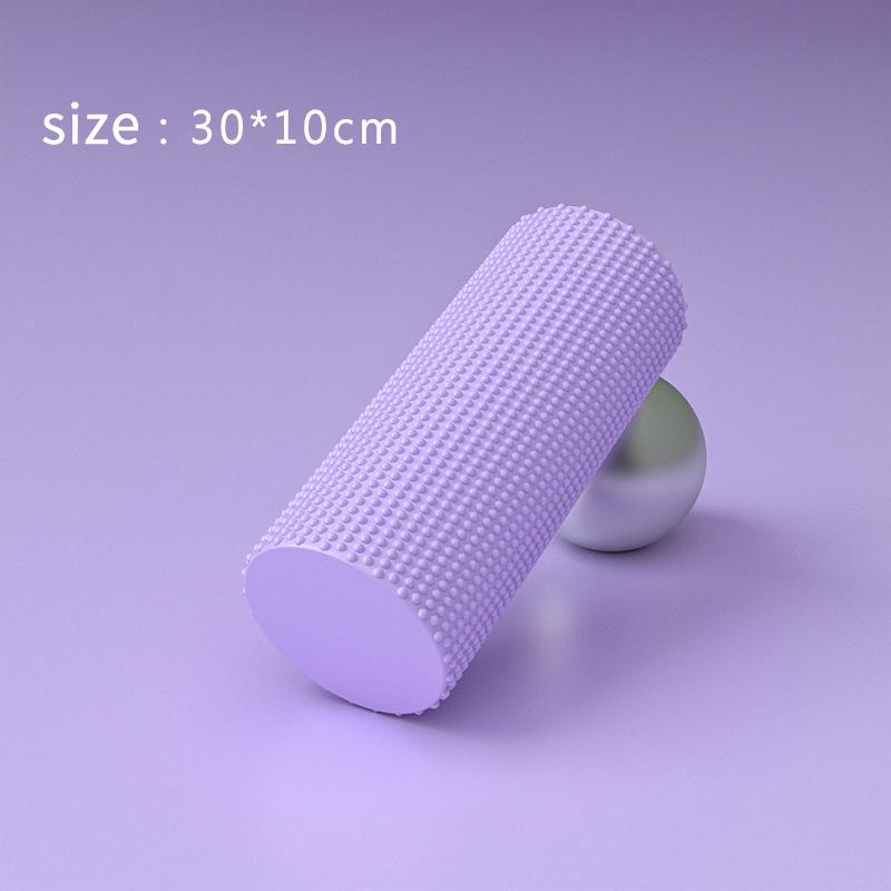 High Density EVA Foam Roller with Textured Bumps Deep Tissue Massage for Home Gym Yoga Post Workout Muscle Soreness Relief