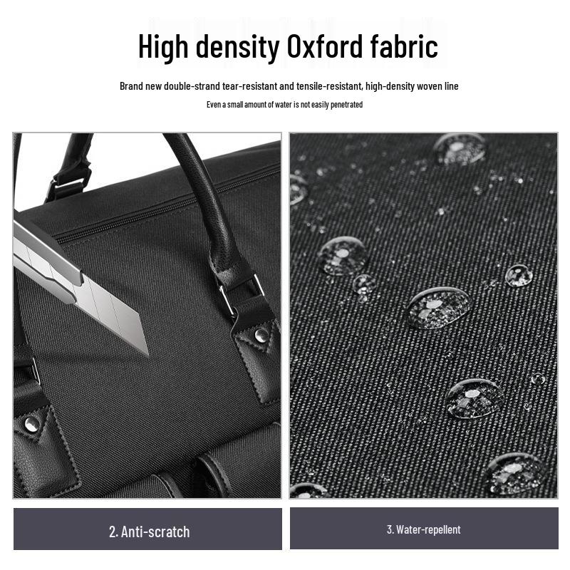 Men's Large Capacity Travel Suit Bag, Multifunctional and Foldable.
