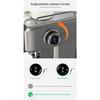 HiBREW H10A Semi-Auto Espresso Machine - 20Bar Pump (Rich Crema), 58mm Portafilter, Temp Adjustable, Stainless Steel, Cold/Hot for Home/Office