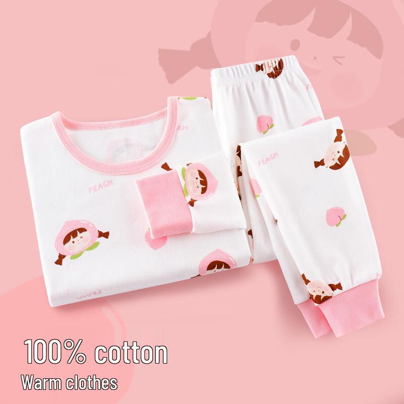 Хлопковый термобельевой комплект для девочек DEESHA 140#