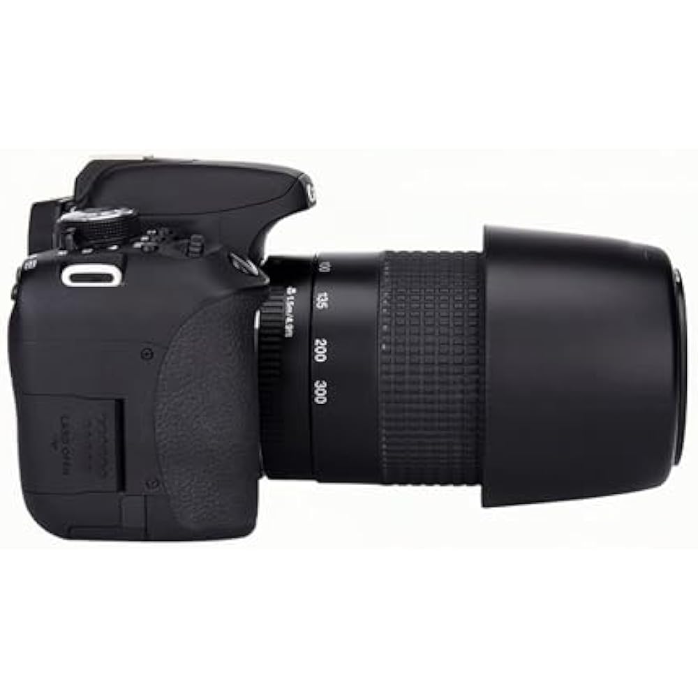 Reversible Lens Hood Shade Protector, ET-60 Compatible, Canon Canon Compatible RF 75-300mm f/4.0-...