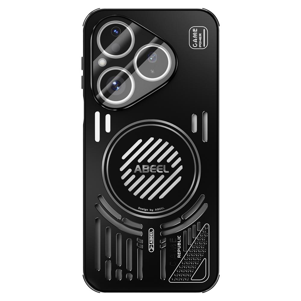 ABEEL For Huawei Pura 80 Magnetic Case Aluminium Alloy+PC+TPU Hollow Heat Dissipation Phone Cover