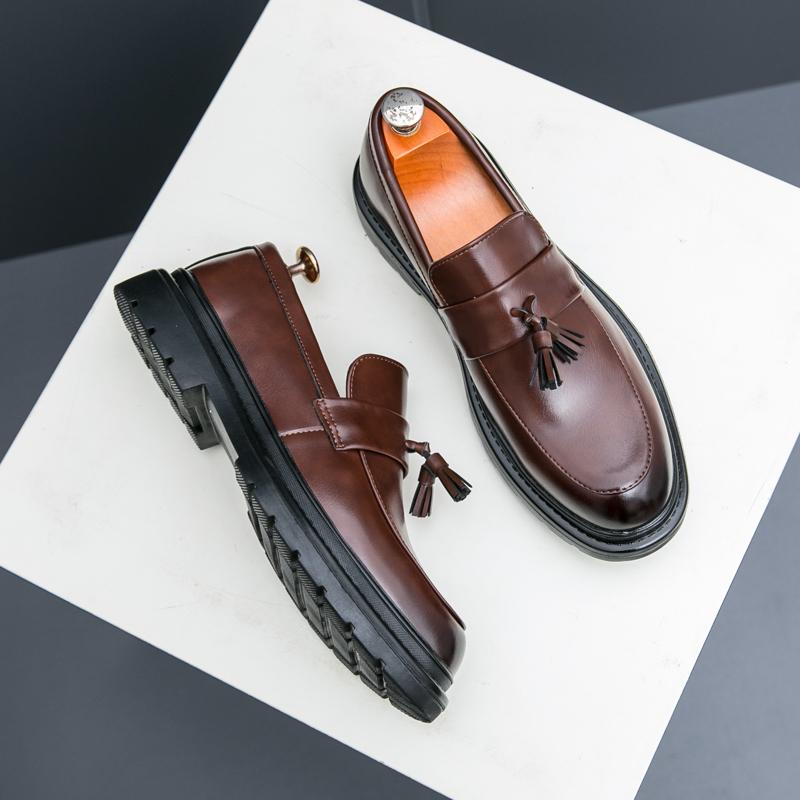 

Leather Shoes For Man Genuine Leather Big Size Shoes High Quality Designer Formal Shoes Casual Shoes Business 46