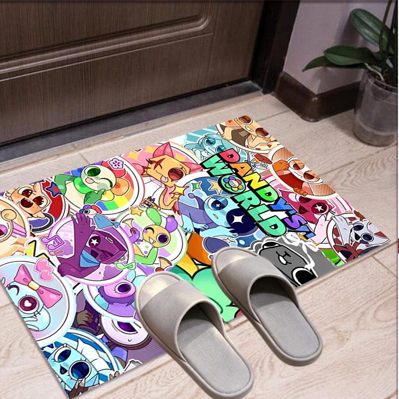 Dandy's World Pattern Rug, Indoor/Outdoor Mat, for Picnic, Gameroom, Bedroom, Office, Living Room, Home Decor Carpet, Birthday Gift