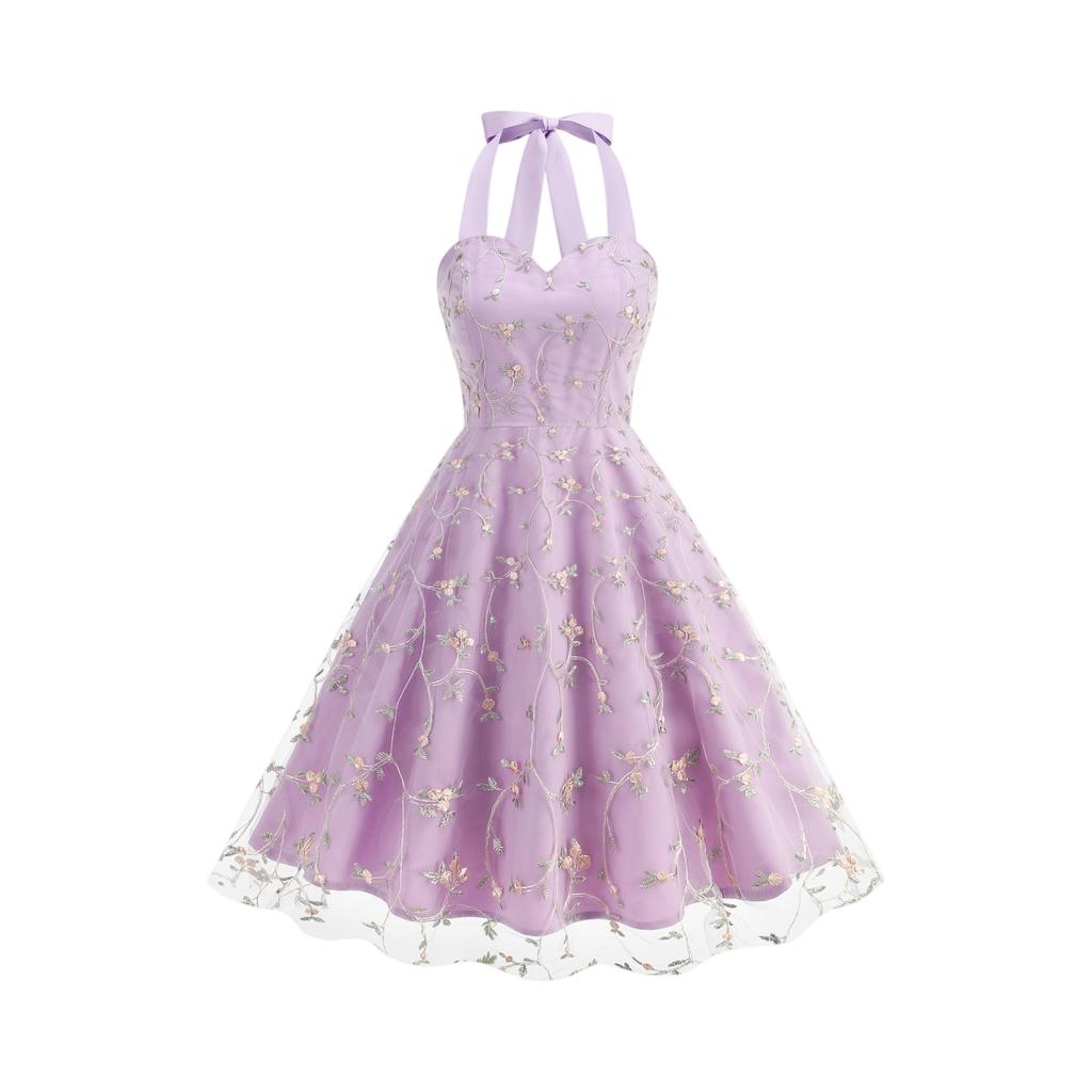 Vestido sin mangas de moda para mujer