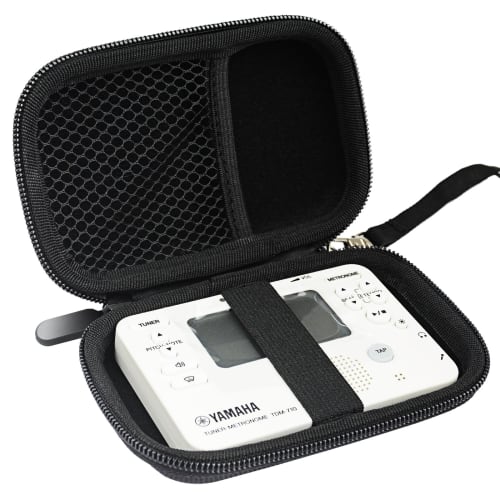 MUMING Protective Carrying Case Compatible with Yamaha TDM-710GL/TDM-700G and KORG TM-60/TM-50 Tuner/Metronomes (Black)
