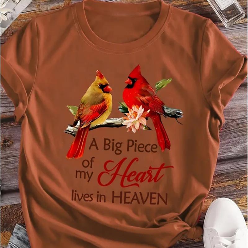 

Модная женская футболка с принтом, забавная повседневная футболка с круглым вырезом и короткими рукавами, летняя женская футболка 8XL коричневый