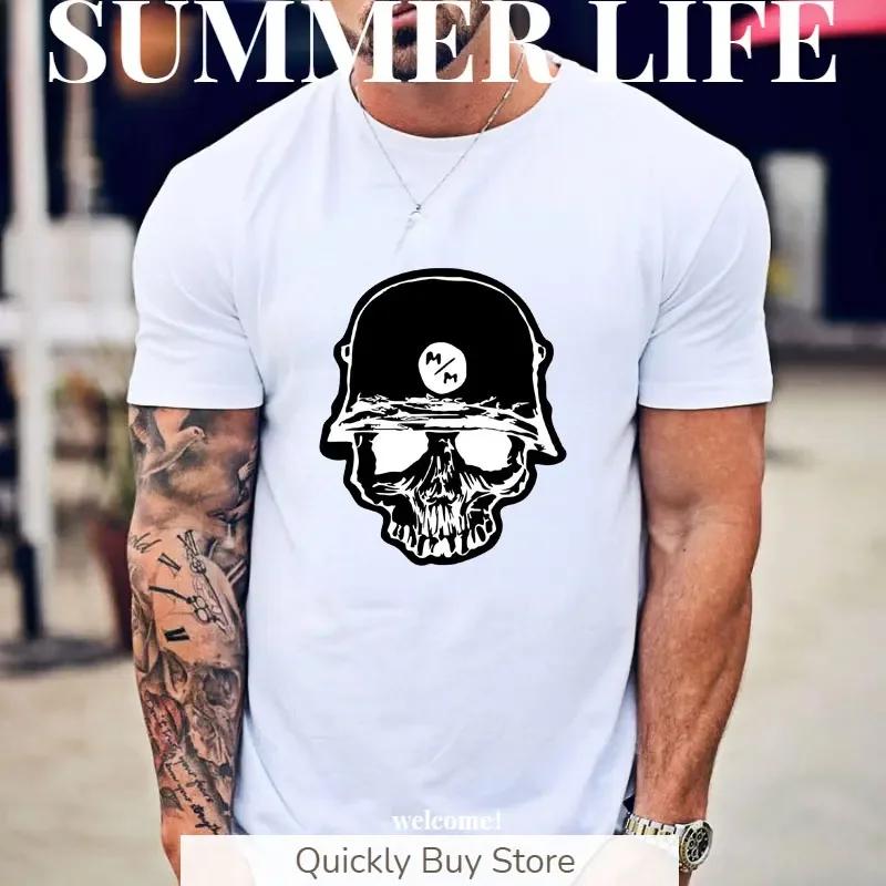 

Metal Mulisha Skull T-shirts Harajuku Army 100 Guaran Men s Clothing Manga Fashion Woman Blouse 2023 Women s T-shirt Y2k Graphic 4XL