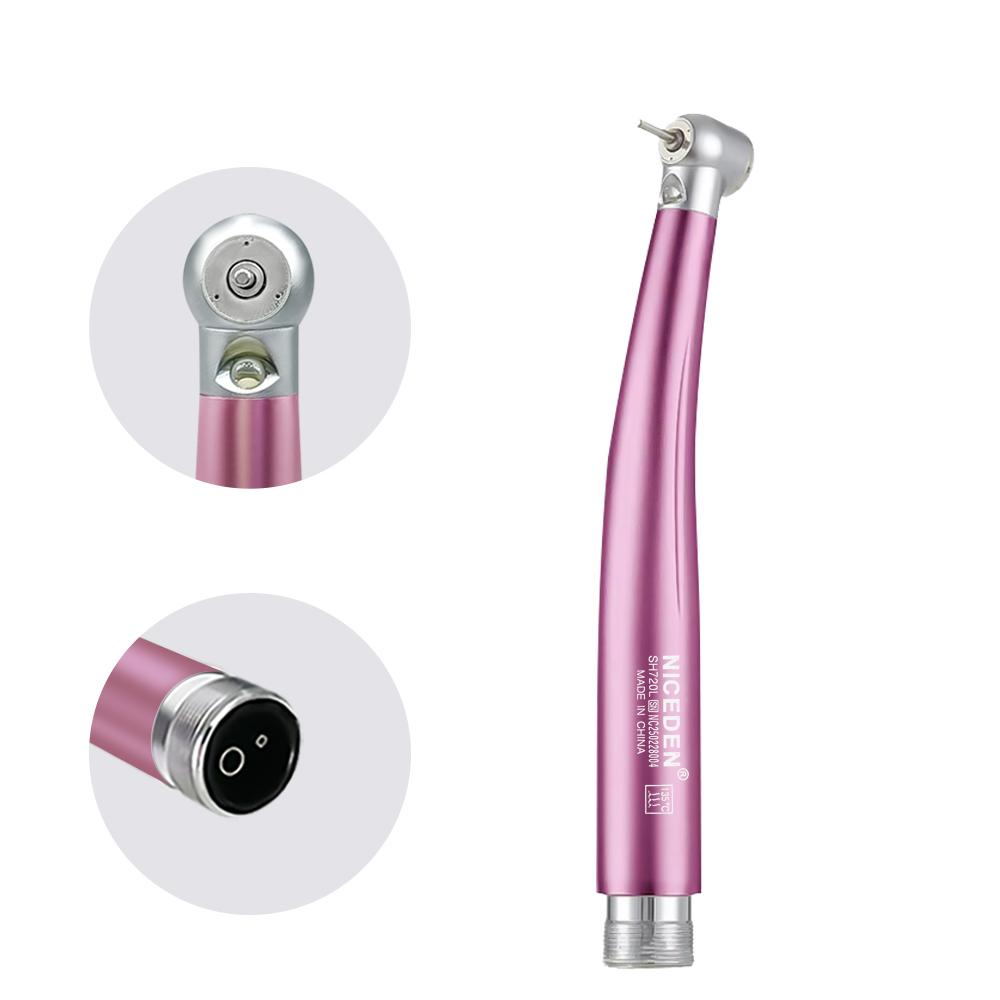 Colorful Dental High Speed Handpiece Dental Equipment Air Tubine Max Style Push Button Type or Key Type Contra Angle