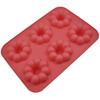 Kai Corporation Silicone Donut 6 260 X 180 X Silicone WDC1001 Mold, Ponde, Cavities, DL-6246, 29mm, Pink, Rubber, China,