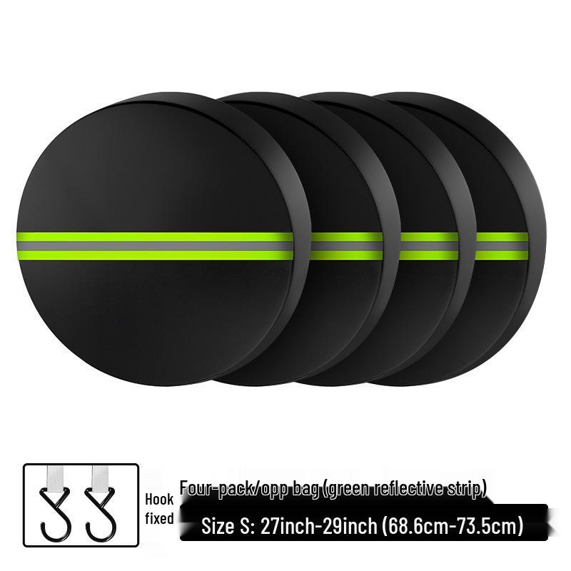 Car Tire Cover and Storage Bag for Spare, Snow, and Drift Tires