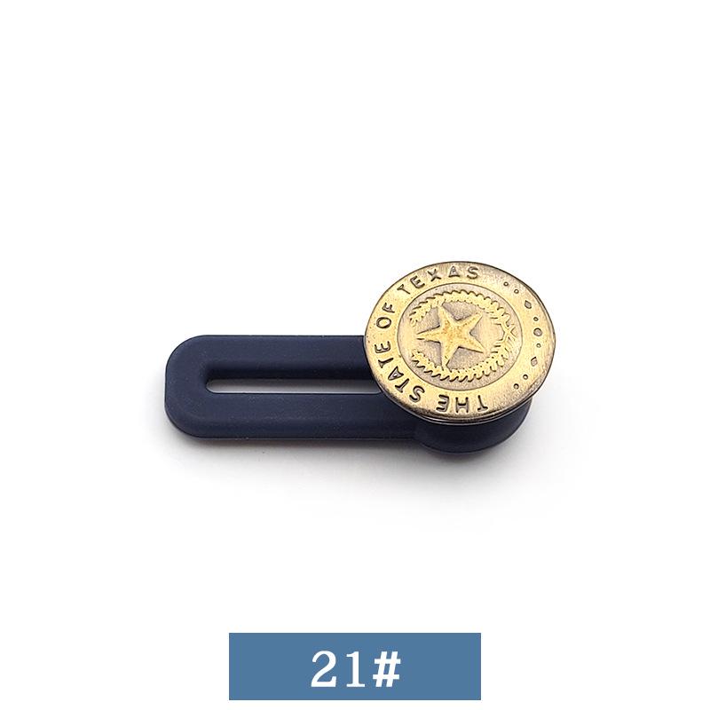 Adjustable Metal Waist Extension Buckle for Jeans