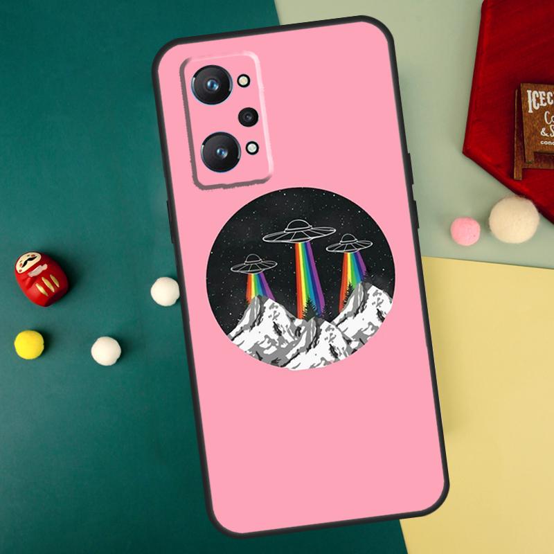 Aesthetics Cartoon Alien Space For Realme 15 Pro GT7 C55 C71 C53 C67 C75 C61 C33 C63 C51 C65 10 11 12 13 14 Pro Plus Case