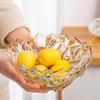 Flewentz Nordic Crystal Glass Fruit & Snack Serving Platters