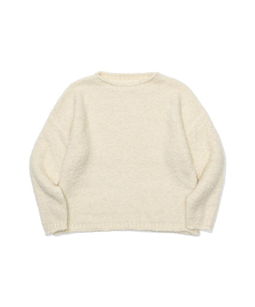 MOAA Bouclé Knit Pullover (Ivory)