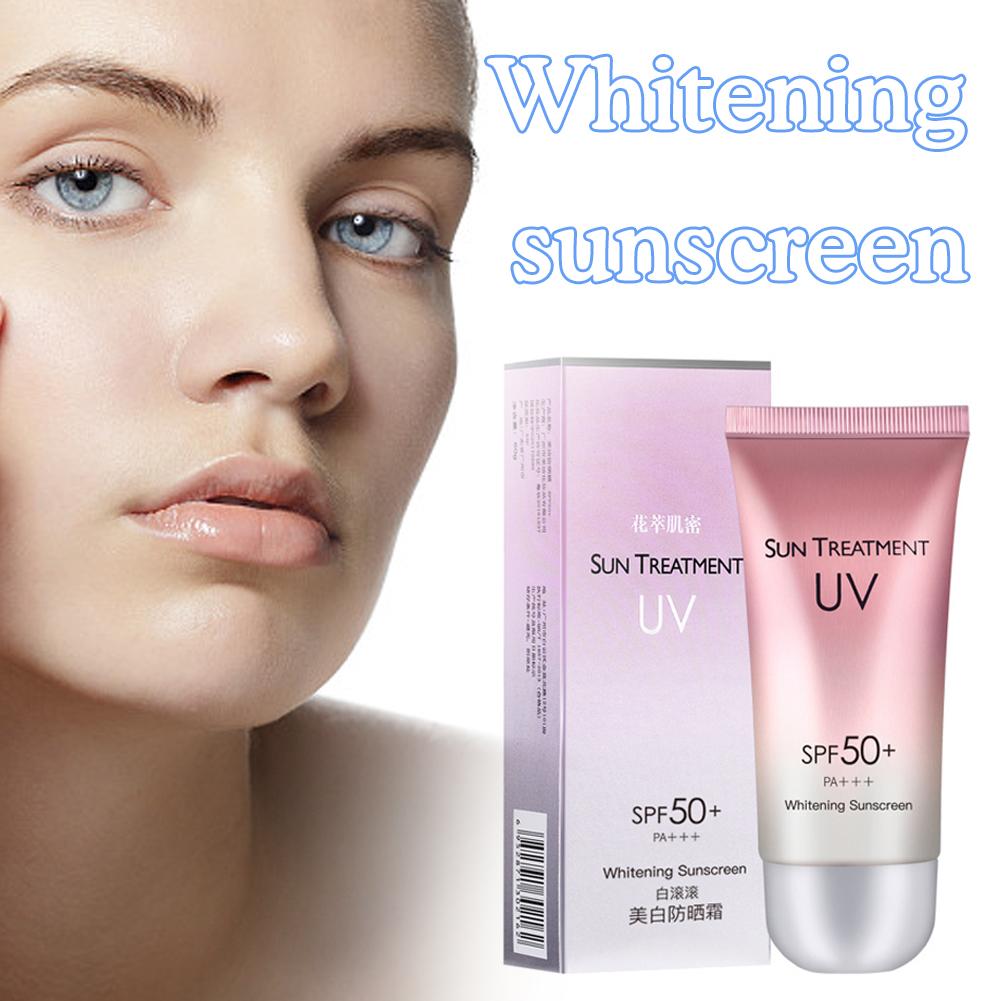 SPF 50+Sunscreen Whitening Sun Cream Facial Body Skin Protective Cream Oil-control Care Anti-Ag B2B4