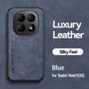 For Redmi Note 15 14 13 12 Pro Plus Light Luxury Sheepskin Magnetic Phone Case