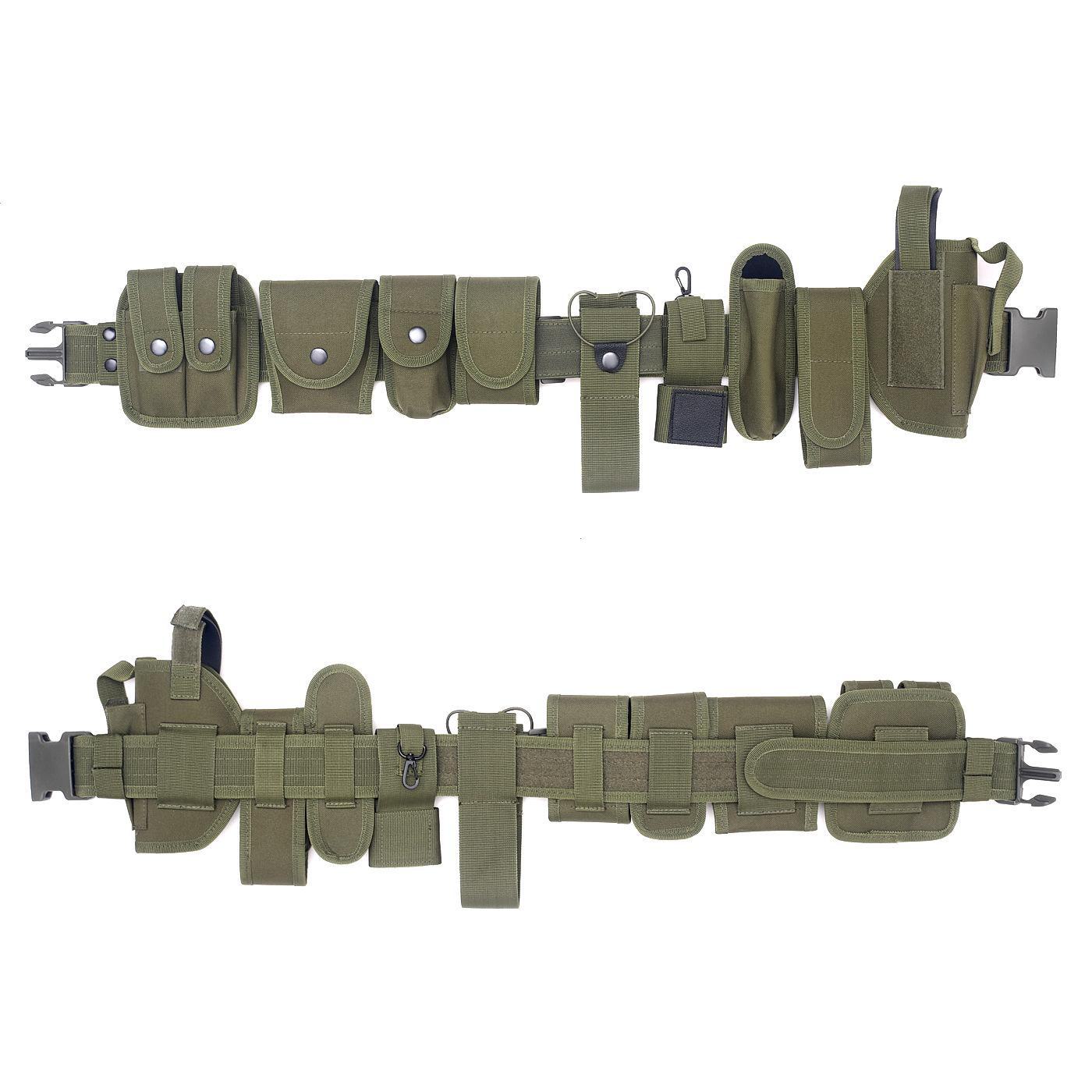 

Відкритий тактичний ремінь зі знімними сумками для аксесуарів та набором інструментів швидкого вилучення для забезпечення безпеки (10 штук) null