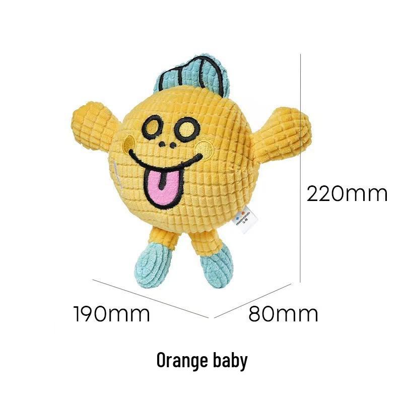 Haustier Spielzeug: Beißfestes Gelbe Ente Plüschtier für zahnende Welpen und Hunde