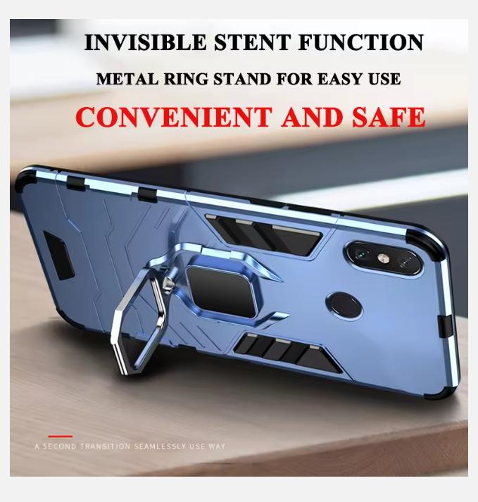 Husă Armură Pentru Xiaomi Mi Max 3 Mix 2 2s Max3 Inel Suport Antishock Spate Coque pentru Poco M6 X6 F6 Pro X 6 X6Pro Husă Telefon