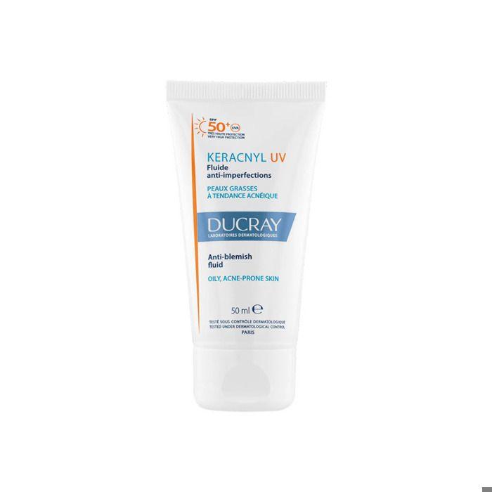 Ducray Keracnyl UV spf50+ fluido anti-imperfeições 50ml