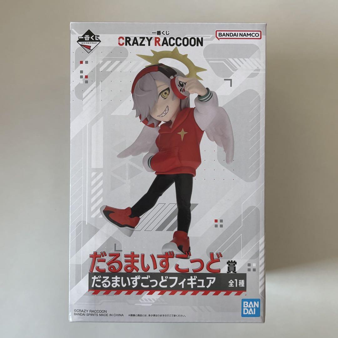 

[USED] Daruma s Good Figure CRAZY RACCOON CR 1st lottery