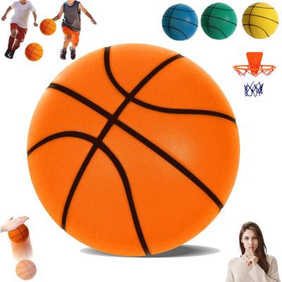 Silent Basketball 2025 Dribbling Indoor Foam Ball Higher Bounce Noiseless Non-deforming For Indoor Training Sport