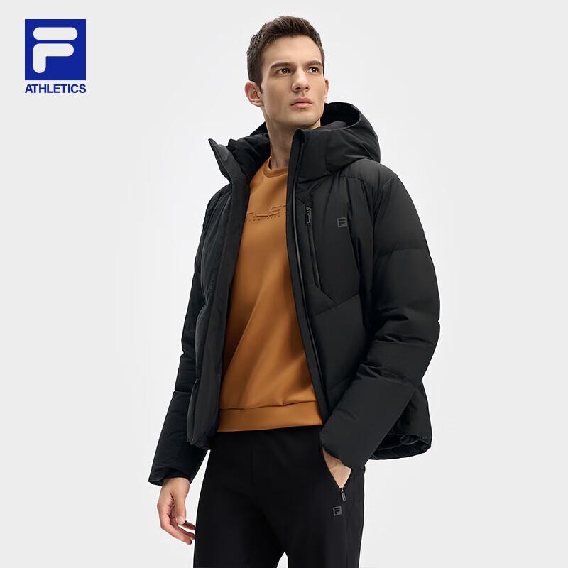 Мужская зимняя пуховая куртка с капюшоном FILA 2024 XXL